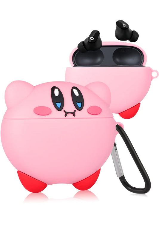 Jowhep Case for Beats Studio Buds Cartoon 3D Design Cute Silicone Cover Fashion Kawaii Funny Cool Fun Unique Wireless Powerbeats Cases for Beats Earbuds Headphones for Girls Boys Teen