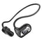 Open Ear Headphones Wireless Bluetooth Air Conduction Earbuds Bluetooth 5.3 For Sports20h Playtime Touch Control Headset For RunningCycling Hiking DrivingEarphones Gift for Men Women(Cool Black)