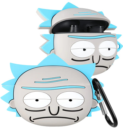 Jowhep Case for Beats Studio Buds Cartoon 3D Design Cute Silicone Cover Fashion Kawaii Funny Cool Fun Unique Wireless Powerbeats Cases for Beats Earbuds Headphones for Girls Boys Teen