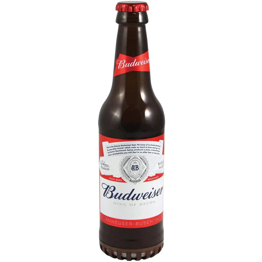 Budweiser Bluetooth Bottle Speaker Authentic Design Wireless Budweiser Red Speaker Loud Audio Beer Speaker- Bud Weiser Red
