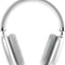 Wireless Headphones Over-Ear Headphones Active Noise Cancelling Bluetooth Headphones with Microphones 42 Hours Playtime HiFi Audio Adjustable Headphones for iPhone/Android/Samsung - Silver